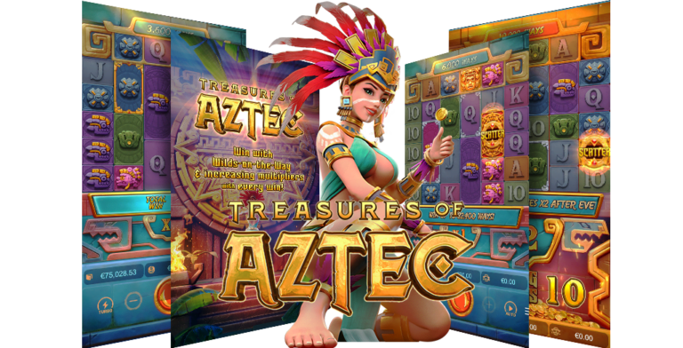 รีวิวเกมสล็อต-Treasures-of-Aztec-ค่ายเกม-สล็อตPG